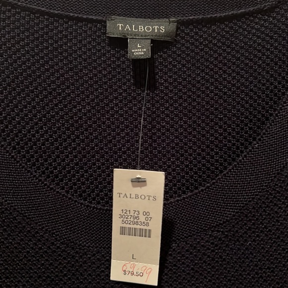 Thin sweater in navy - Picture 3 of 3